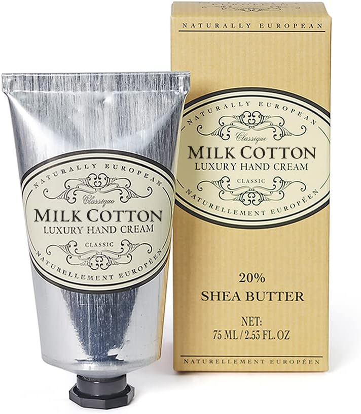 THE SOMERSET TOILETRY COMPANY Naturally European Luxury Hand Cream Soothing and Caring - Milk Cotton - 1 x 75ml