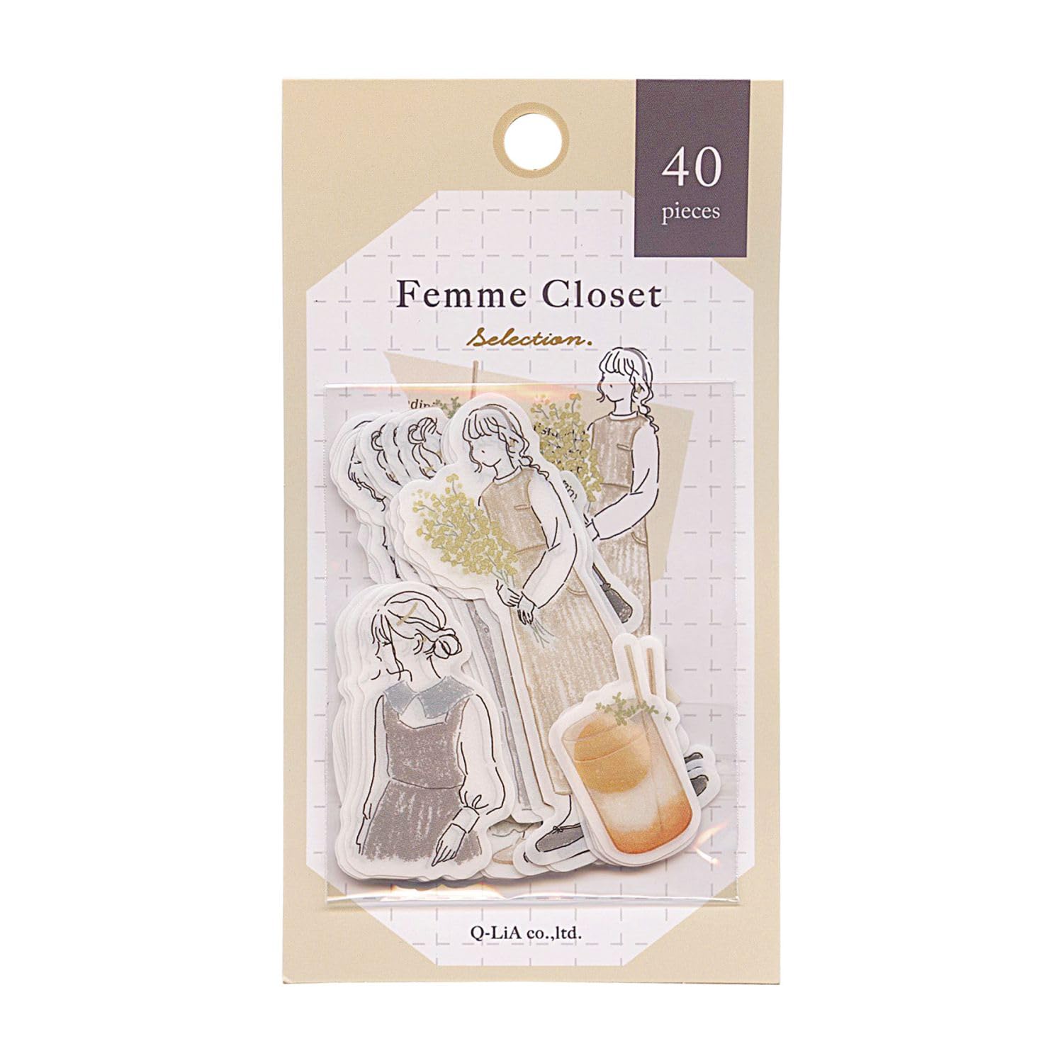 Amazon | ファムクローゼットシール【ヴィンテージナチュラル