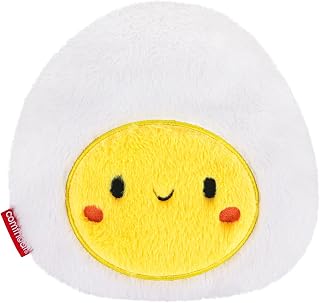 Comfheat Egg Microwave Heating Pad - Hot & Cold Therapy with Natural Flaxseed Filling, Moist Heat for Cramps, Shoulder Muscle Pain Relief, Natural Heat Pack Moist Heat with Washable Cover