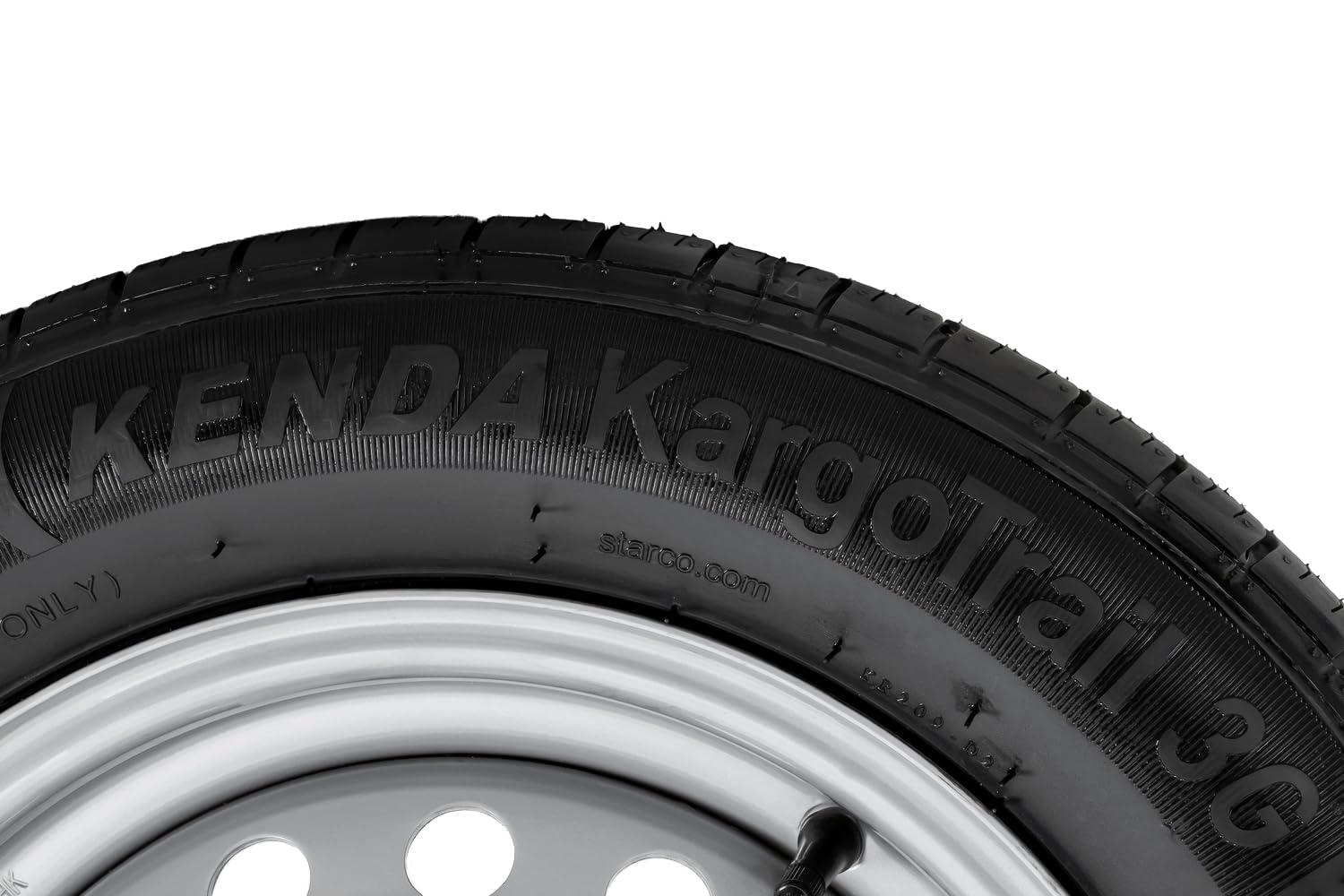 Kenda Ruota per rimorchio 155/70 R13 74N completa – Pneumatico 13 pollici 4 stagioni cerchione acciaio 4Jx13 H2 4x100 ET30