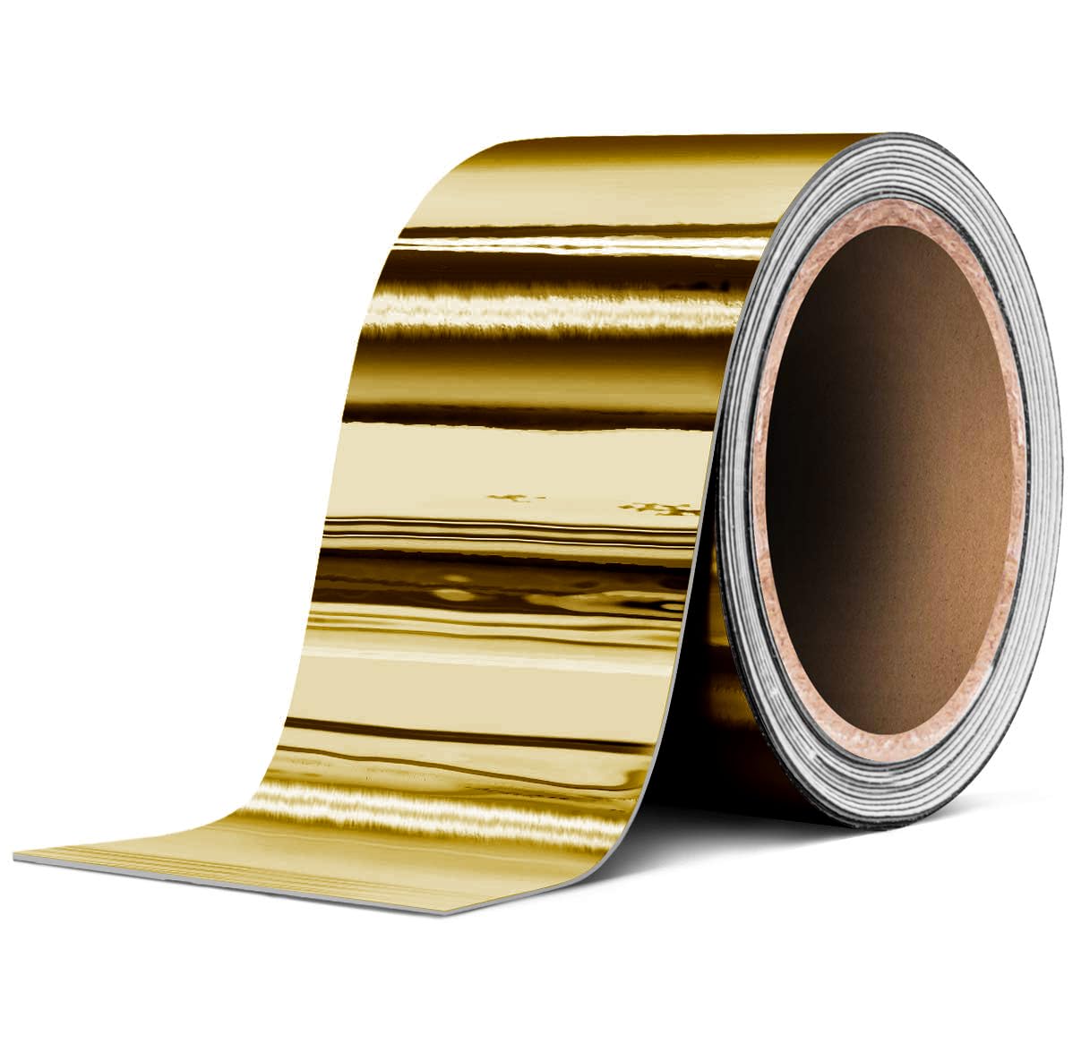 ORACAL 351 Gloss Gold Chrome Adhesive Vinyl Pinstripe Detailing Tape (2" x 30ft)