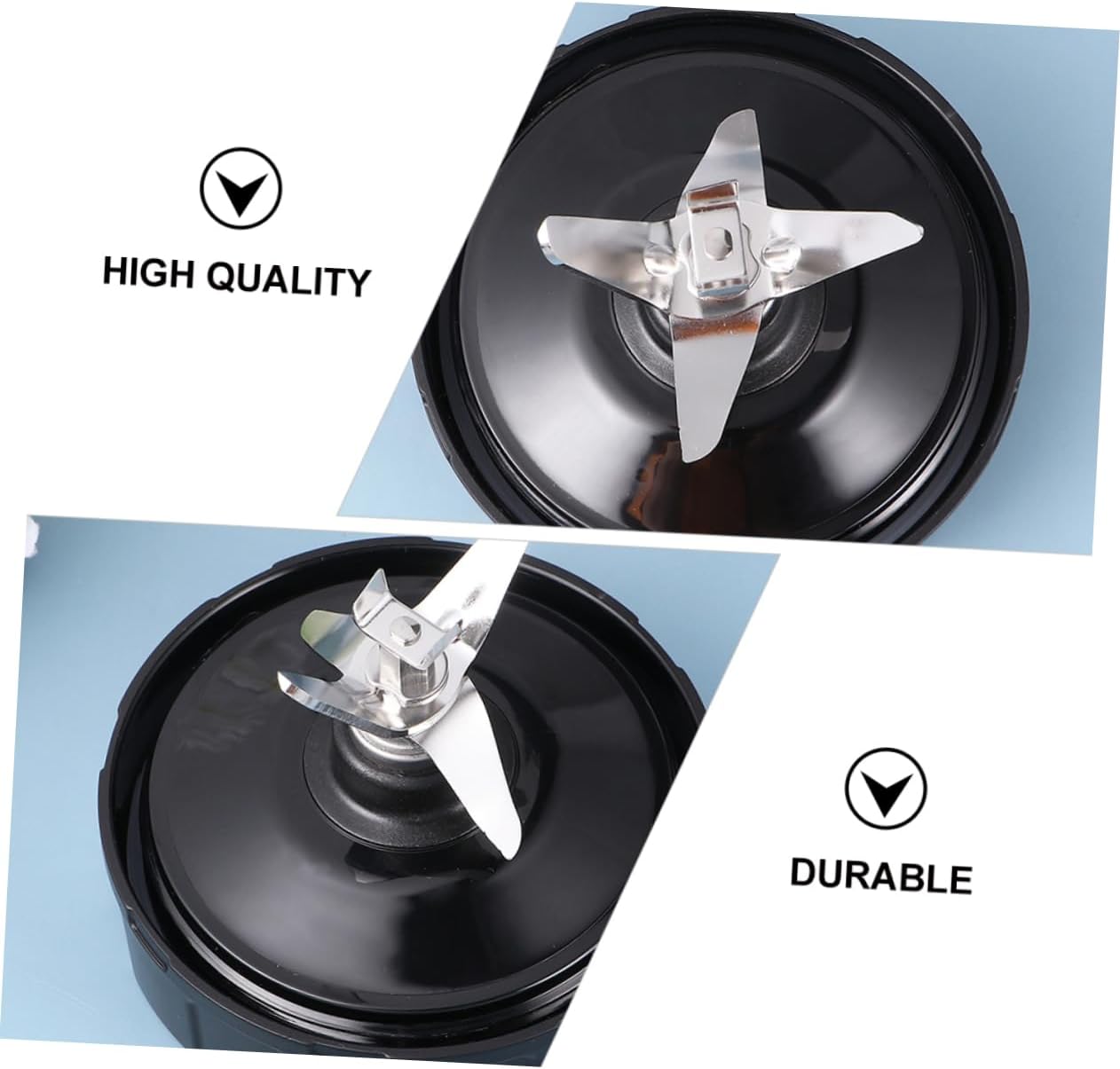 Gadpiparty 2pcs Replacement Blender Blades Base Assembly for Juicer Easy to Install and Clean Juicer Accessory for Blending Needs