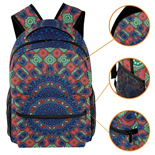 Mochilas para viajes de camping con estampado floral original 3