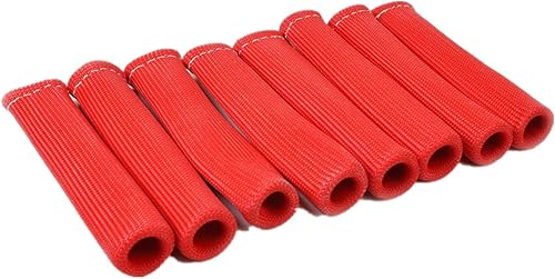 Miniatura 3 de Amazingli bujía para proteger arranque de grado de calentamiento 1600 con protección de escudo térmico e insulador de 6 pulgadas para auto o