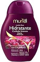 Hidratante Cereja Colágeno 200ml Anti Estrias Cuidado Intenso