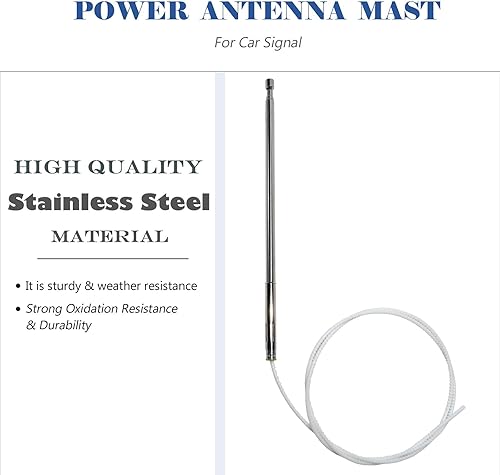 Miniatura 4 de Anina Reemplazo del mástil de antena de alimentación para Jaguar XJ6-XJ8-XJR-XK8 1993-2008 para recepción de señal de radio AMFM LNA4134AA