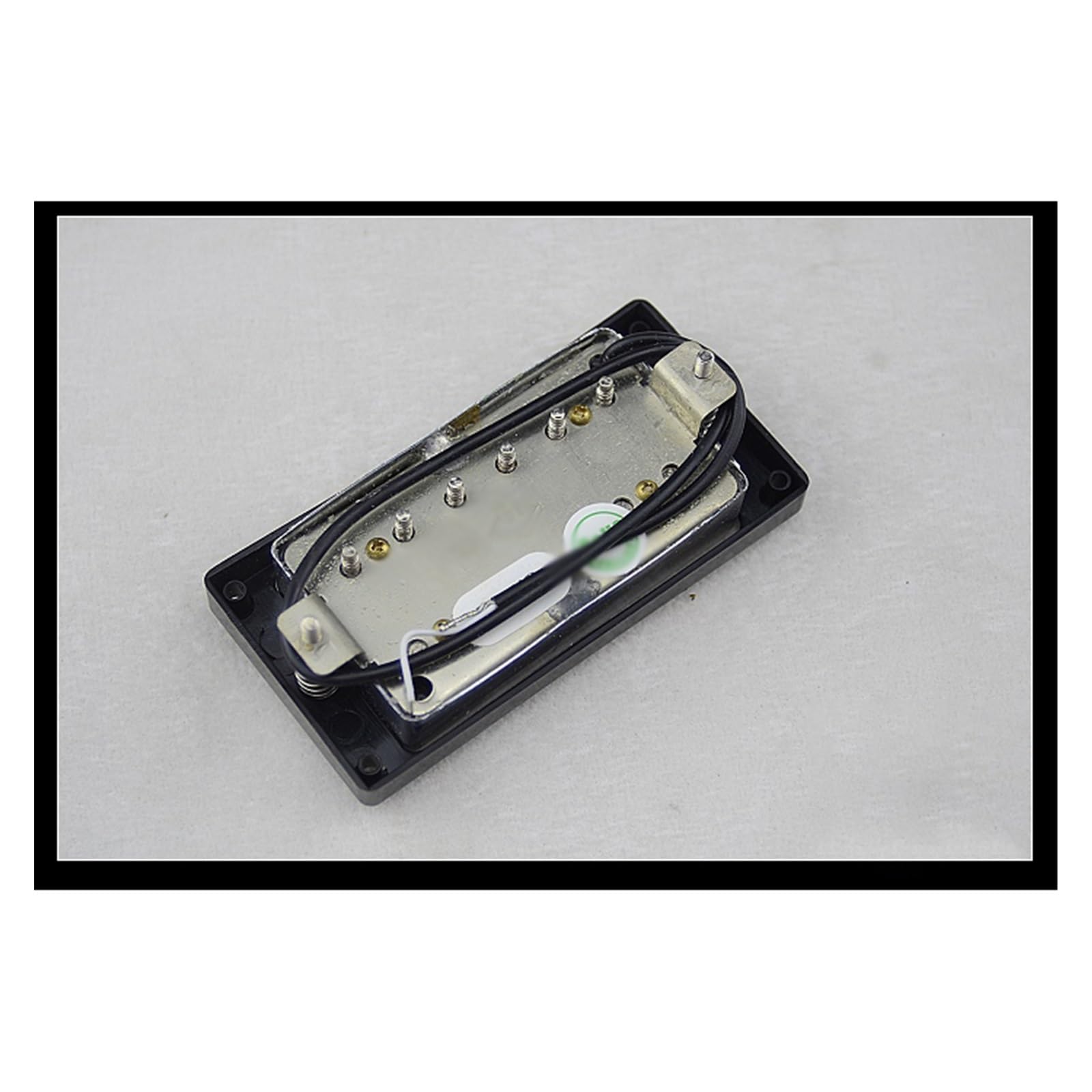 Gitara Elektryczna Srebrna Okładka Zamknięta Mini Alnico Magnes Humbucker Pickup Zestaw Przetwornik do Gitary Elektrycznej