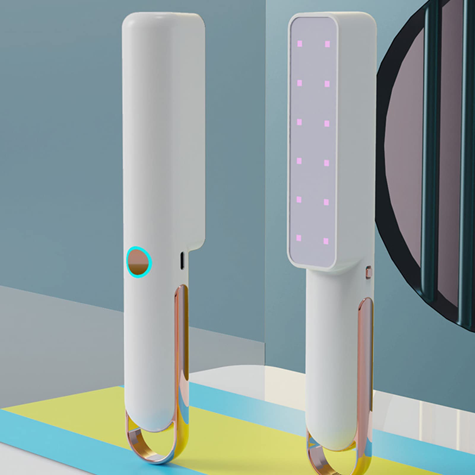 licht-desinfektionsmittel, desinfektionslampe, Wiederaufladbarer USB-handheld -desinfektionsstab, Töten Sie 99% der Keime, Bakterien, Viren, für Hotel, Garderobe, Toilette,