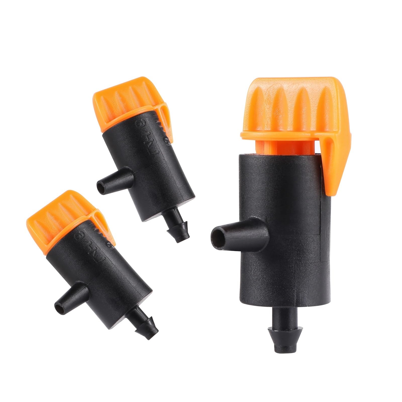 Mini válvula de riego por goteo ajustable con caudal compensado para mangueras 1