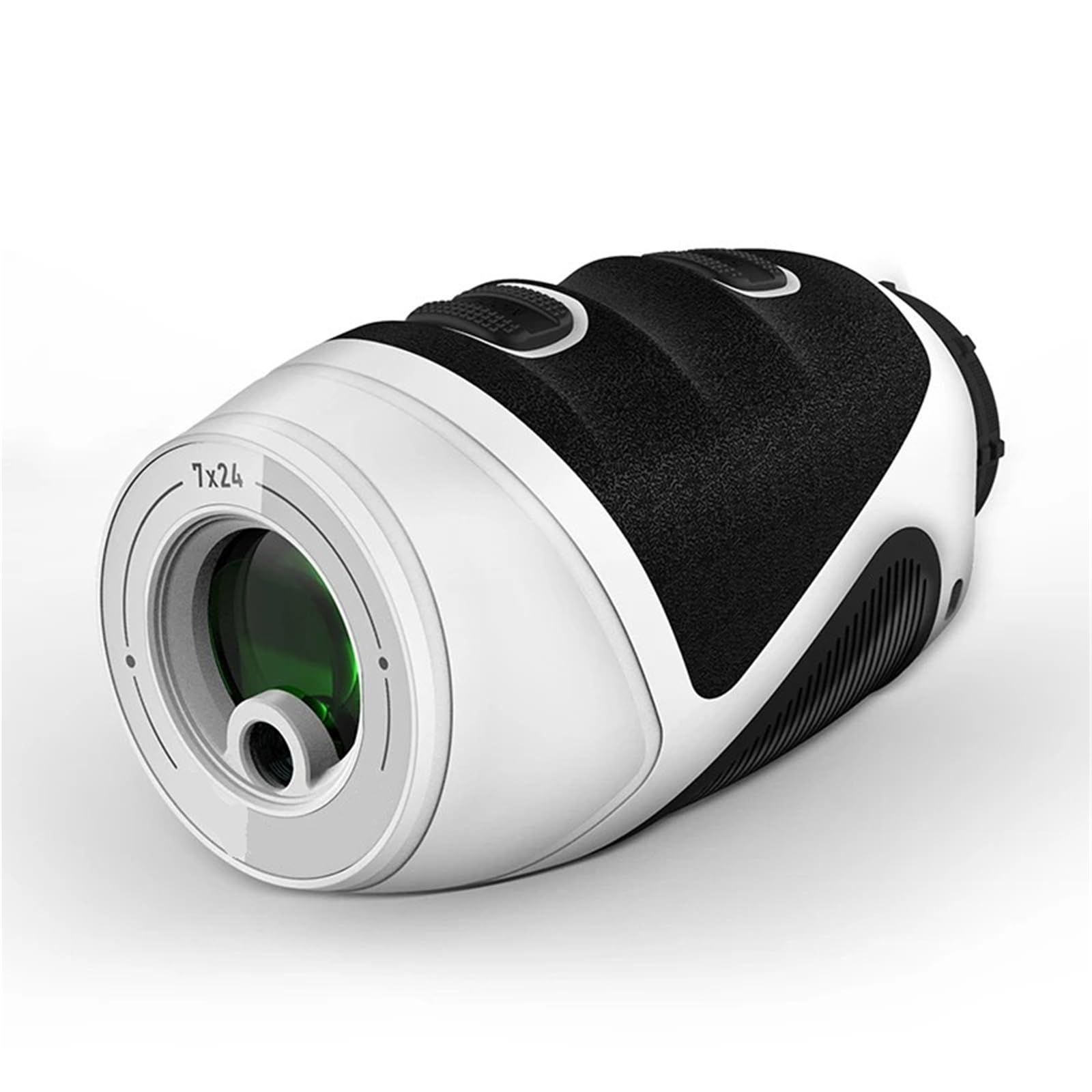 1200 Yards Golf Rangefinder with Slope 7X Cylinder Range Finder Angle Horizontal Measurement Tools for Hunting Rechargeable