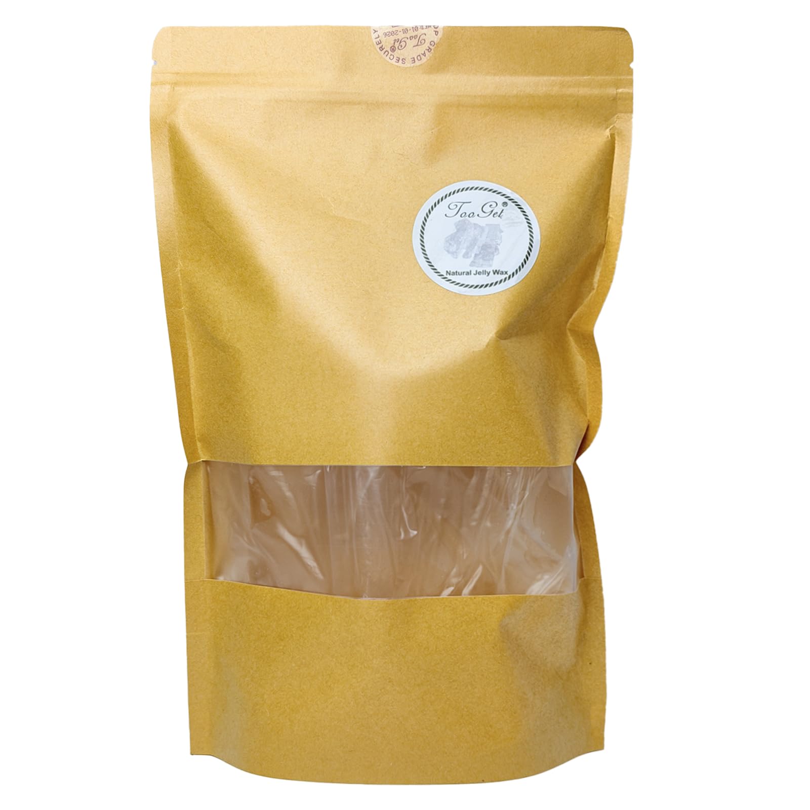 TooGet Cera Gelatinosa Trasparente Cera in Gel Materiale Fatto a Mano Candela di Cristallo del Gel per Candele Fai da te e Candele di cera Profumate Artigianali - 32 OZ