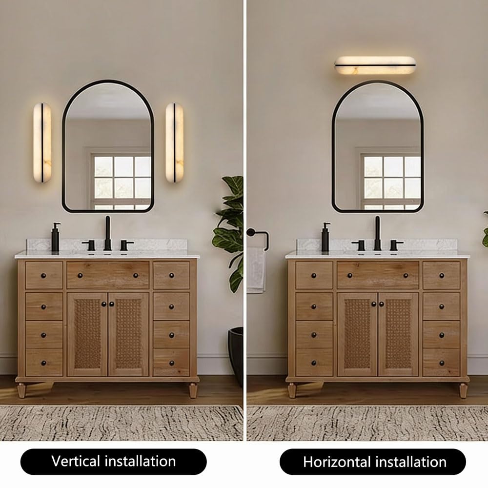 Aplique de pared alabastro estilo nórdico, lámpara mármol natural, aplique negro con fuente luz, accesorios iluminación montados en la for restaurante, dormitorio, sala estar, escaleras