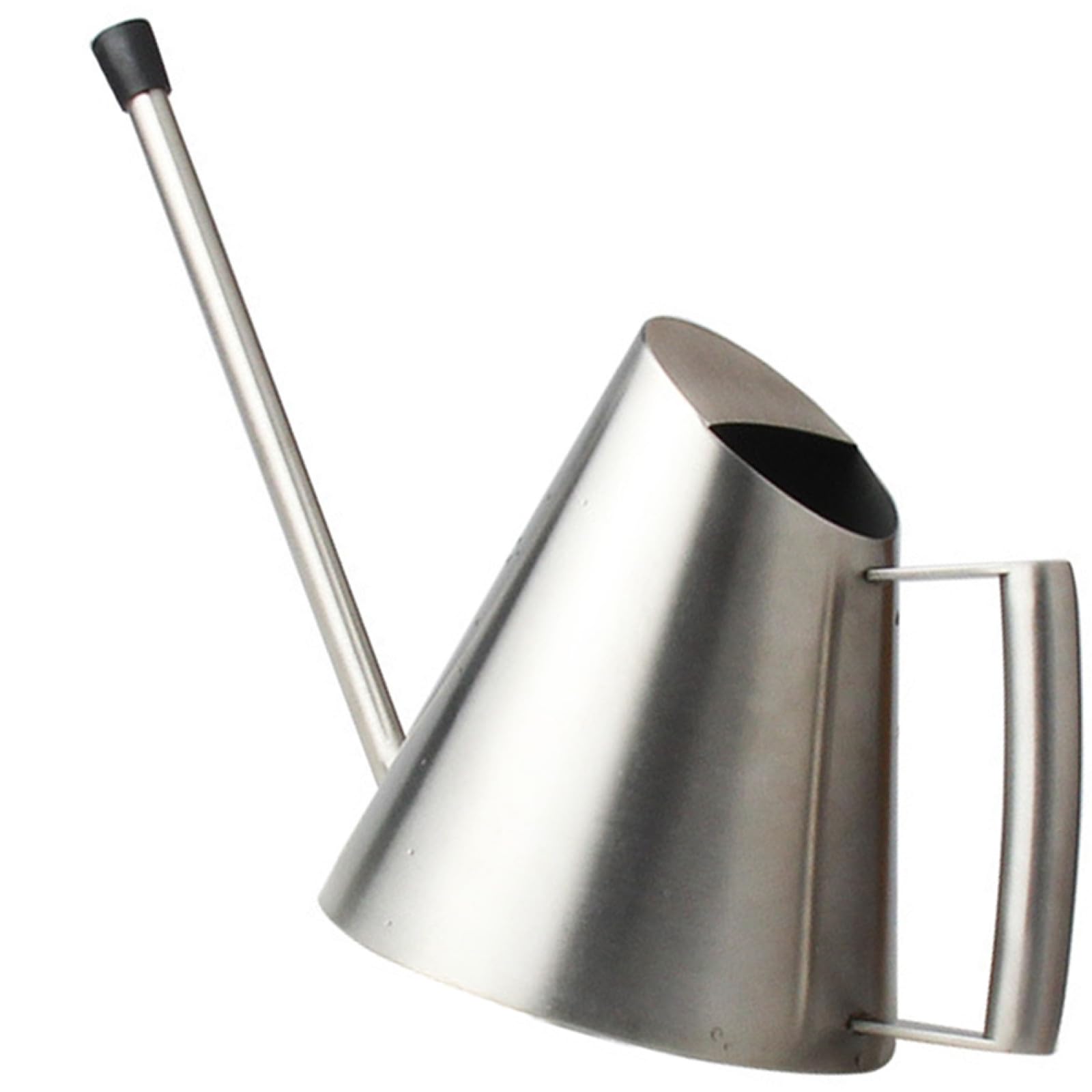 Annaffiatoio per Giardino in Acciaio Inox Beccuccio lungo Vaso per Annaffiare Piante da Esterno Strumento per Piantare in Giardino