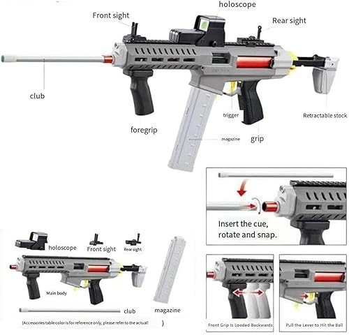 Miniatura 2 de Pistola de club automática, pistola de billar con precisión mejorada, para jugadores de todos los niveles de habilidad