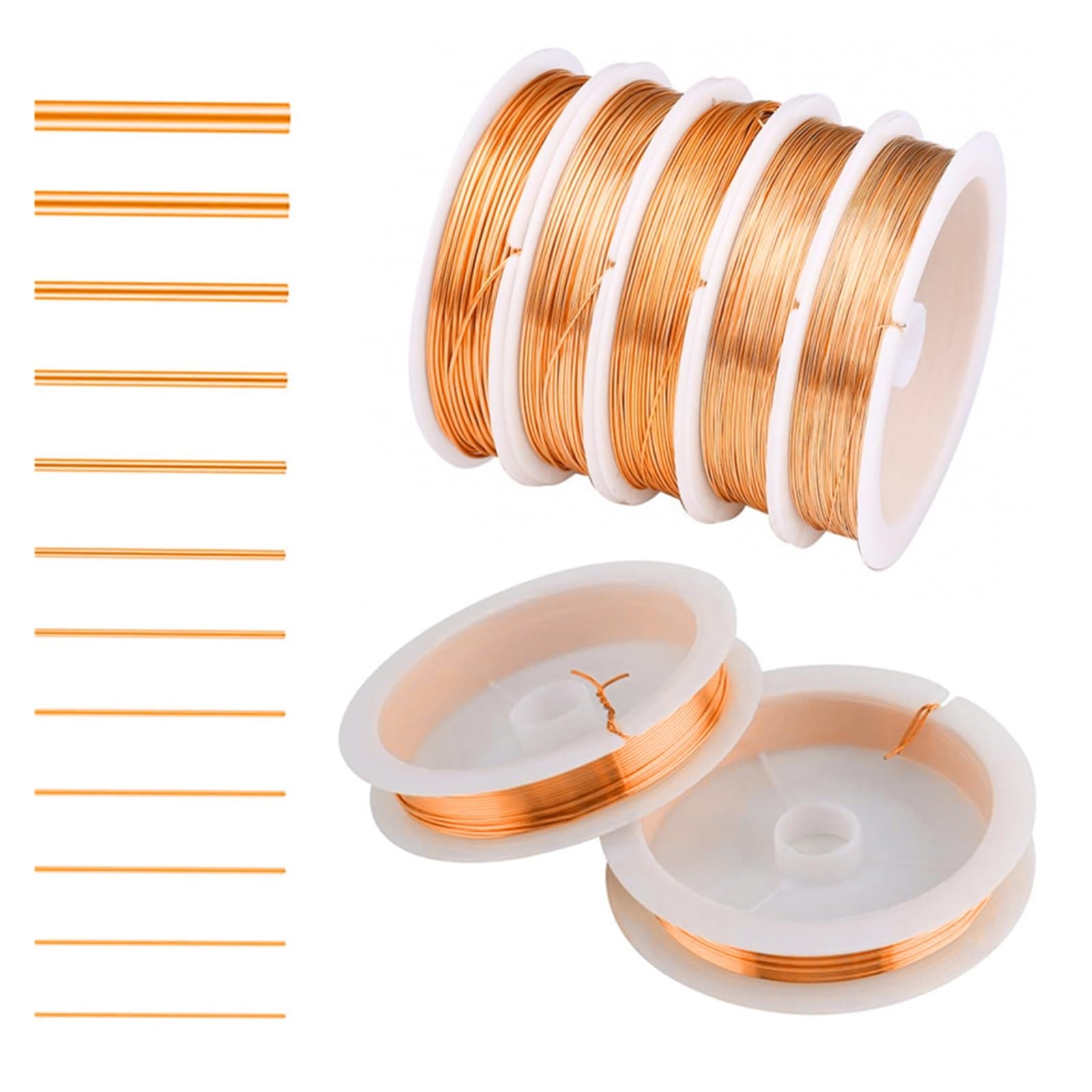 Kupfer-Spulendraht, Kupferlot, Emaillierter Draht, Kupferspule 0,06 mm - 1, Kabelspule Wickeldraht(0.95mm 10Meters)