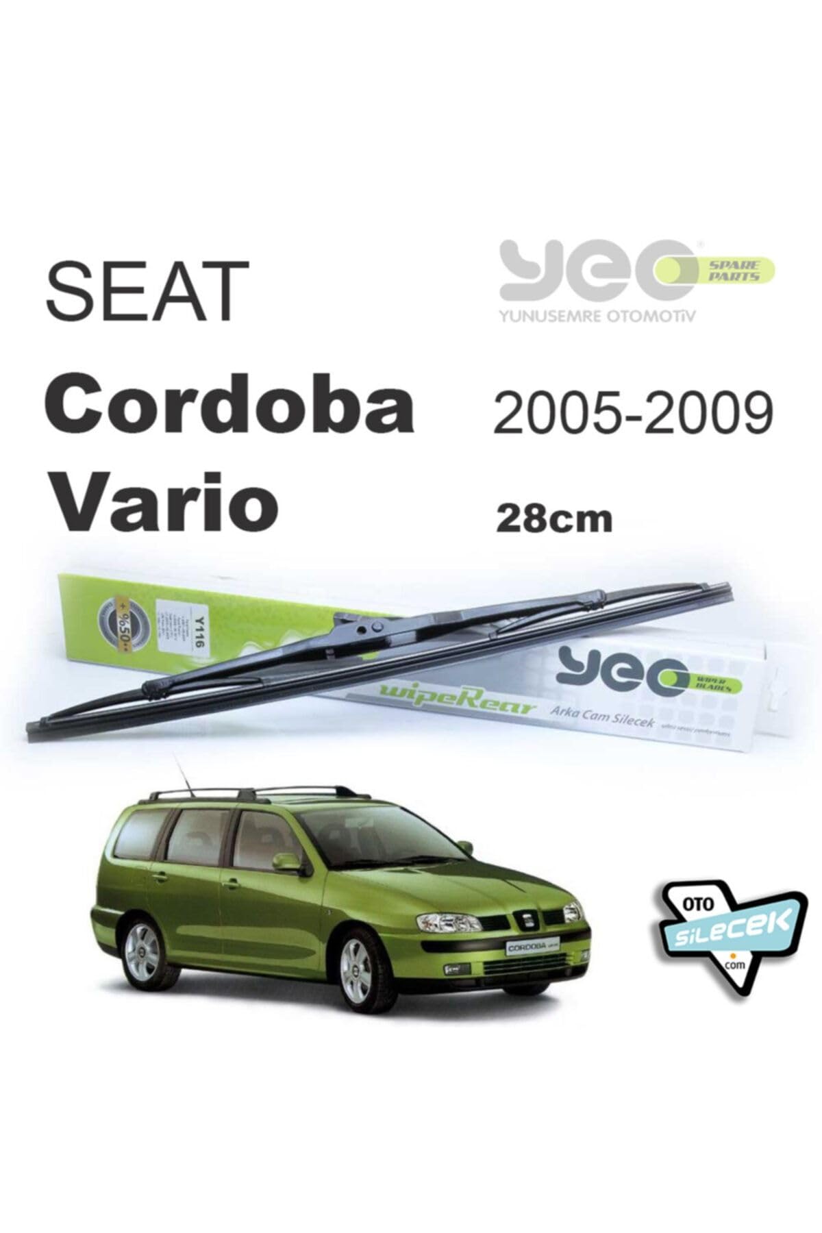 Yeo Seat Cordoba Vario Arka Silecek 1997-2003