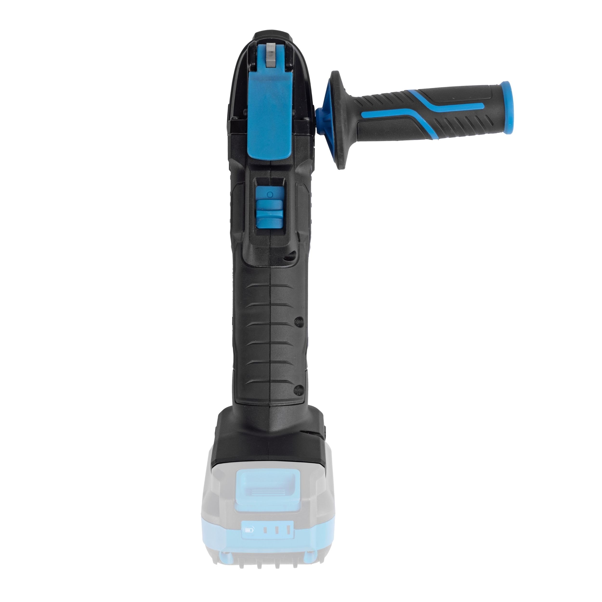HÖGERT TECHNIK Herramienta Multifunción a Batería 18V OneAccuSystem, 5000-19000 RPM, oscilación 3°, LED, velocidad variable, softgrip, con accesorios, sin batería