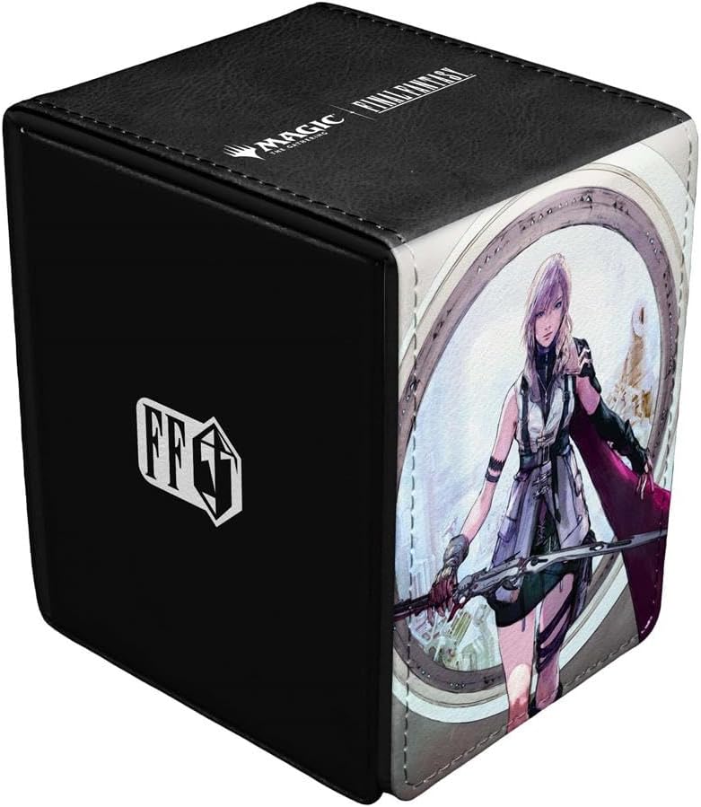 Ultra Pro Final Fantasy - Alcove Flip Deck Box W for Magic: The Gathering Deck Boxes - Lightning