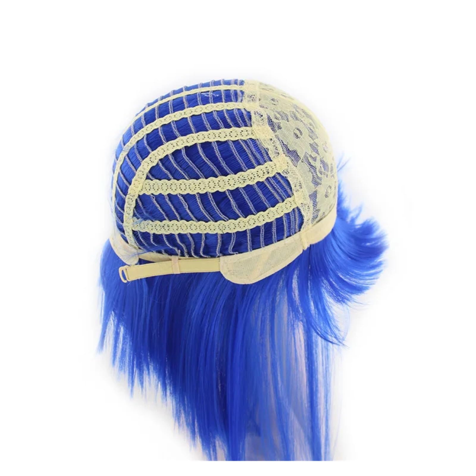 Parrucca 1pc capelli corti lisci Bob signore sintetico copricapo completo stile for principessa