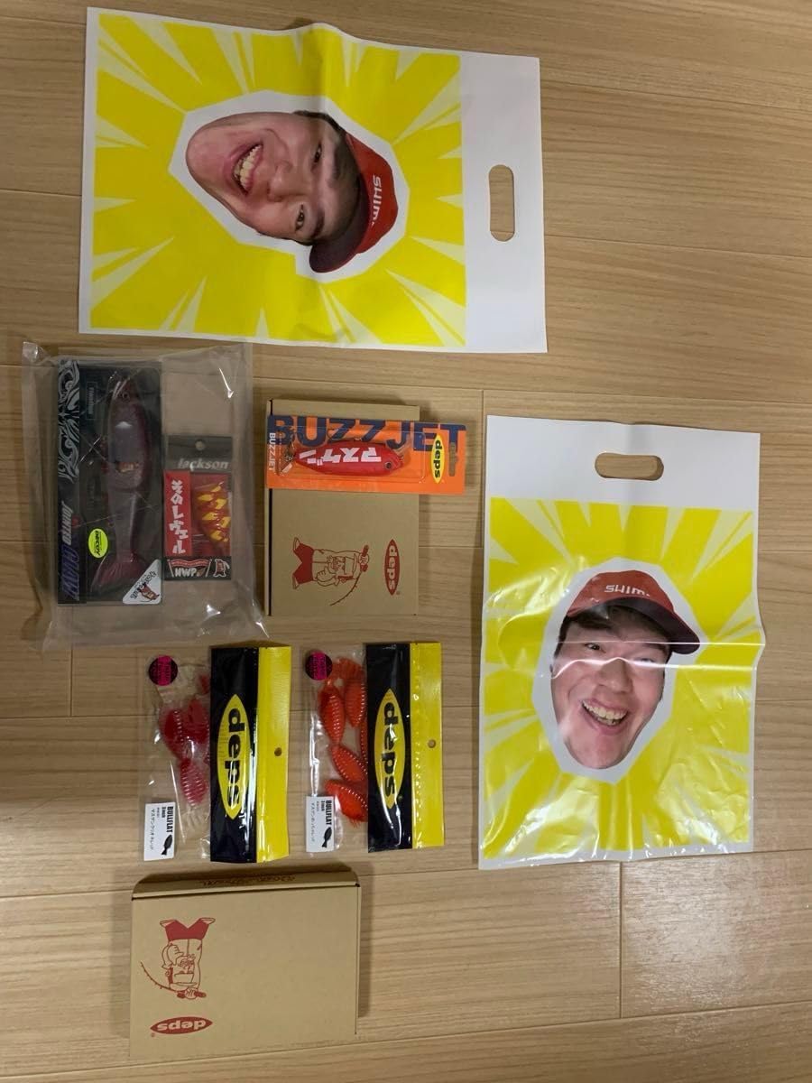 マスゲン deps BULLFLAT BUZZJET 限定品セット マスゲン トークライブ 限定ルアー 3点セット デプス バズジェット