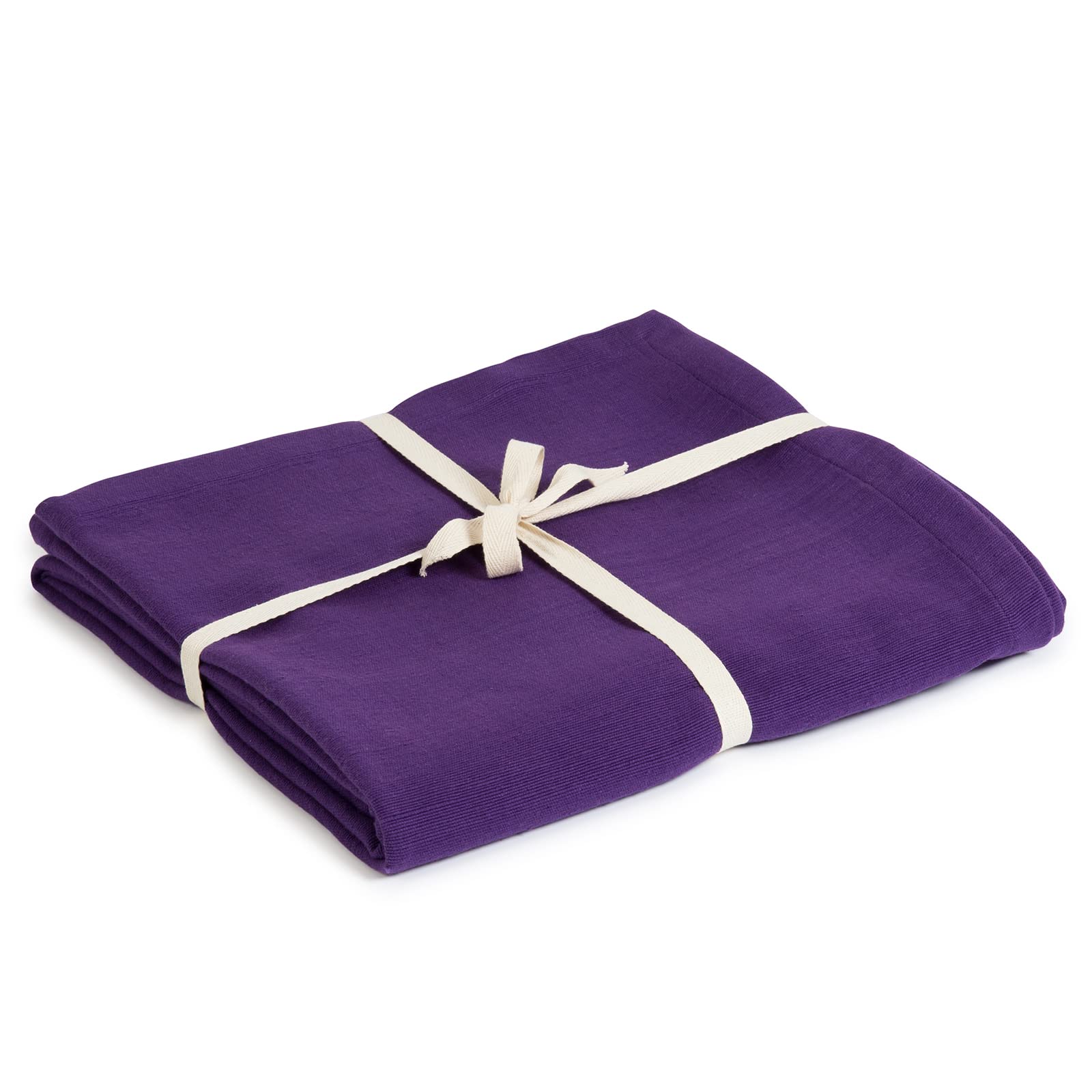 Yoga Studio Blanket/Purple/Ys Manta de Yoga de algodón orgánico, Color Morado, Unisex, Normal