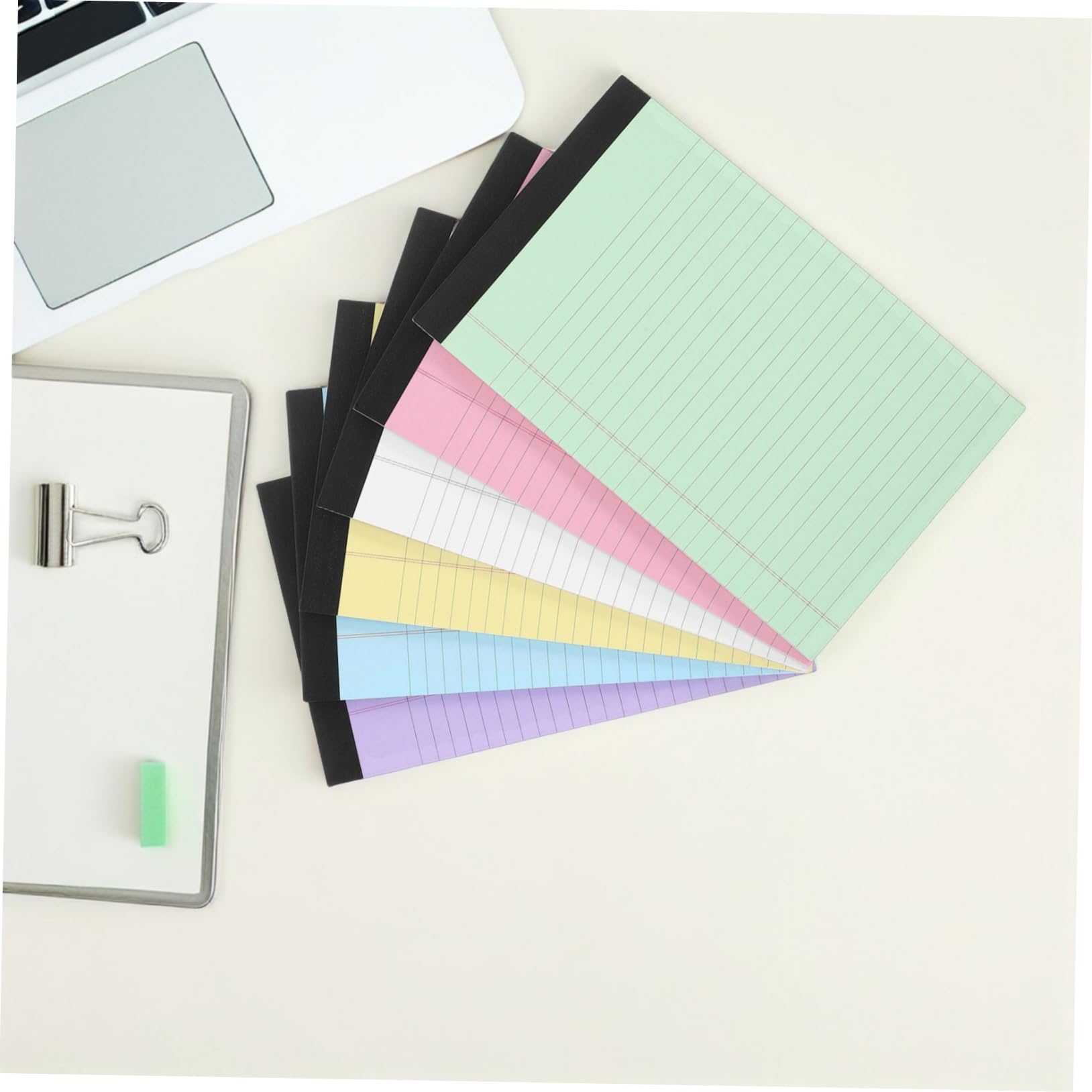 Lurrose 6pezzi Quaderno Planner Staccabile Quaderno Righe per Appunti Diario Scolastico per Pianificazione Quotidiana Lista Attività Ufficio e Scuola