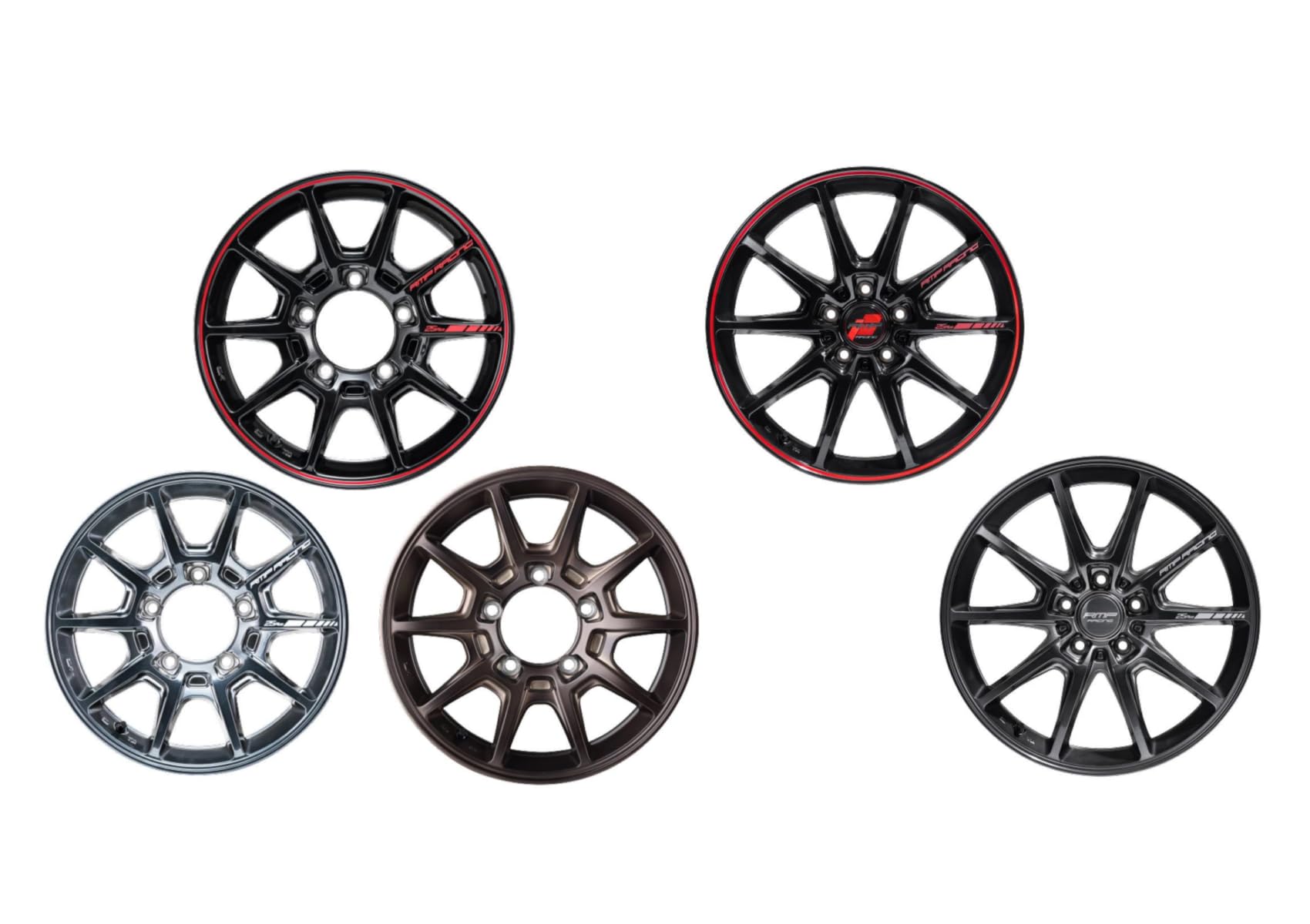 最終値下げ ホイール4本セット R10 18インチ 8J+45 5H-100 マルカサービス 送料無料 エムアイディー レーシング MID RACING R10