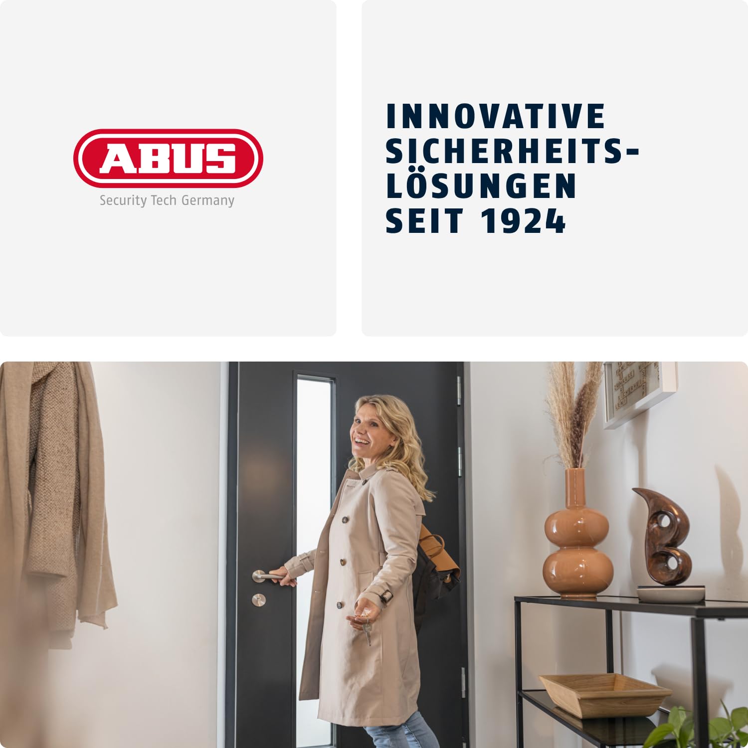 ABUS łańcuch do drzwi SK66 biały
