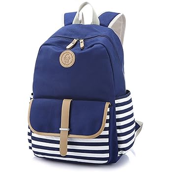ladies navy backpack