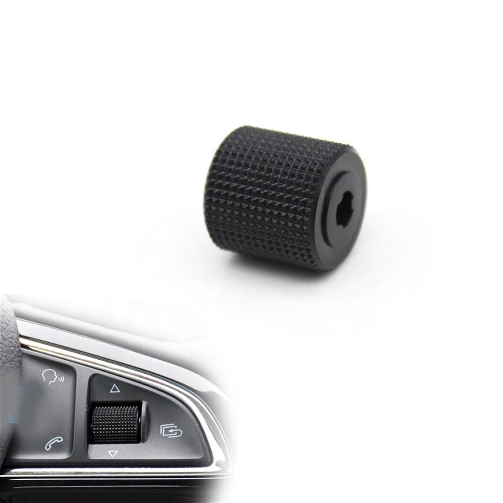 NKLDDE Car Steering Wheel Switch Button Volume Adjustment Roller For S&koda For Octavia For Superb III A7 For Karoq For Kodiaq For Fabia For Rapid For Scala For Citigo