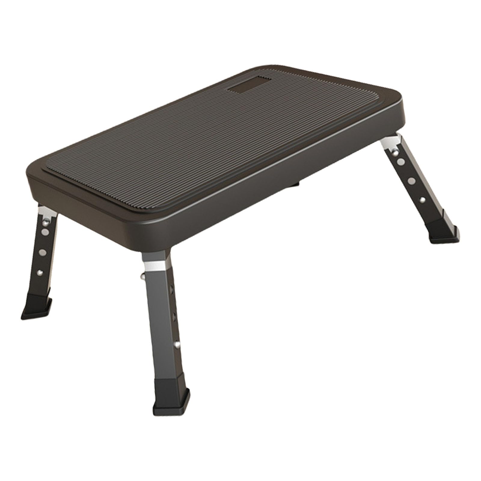 Step Stool Ladder for Home and Travel Nonslip Surfaces Ensures Suitable for Kitchen Bathroom and Camping Anti Slip Feet