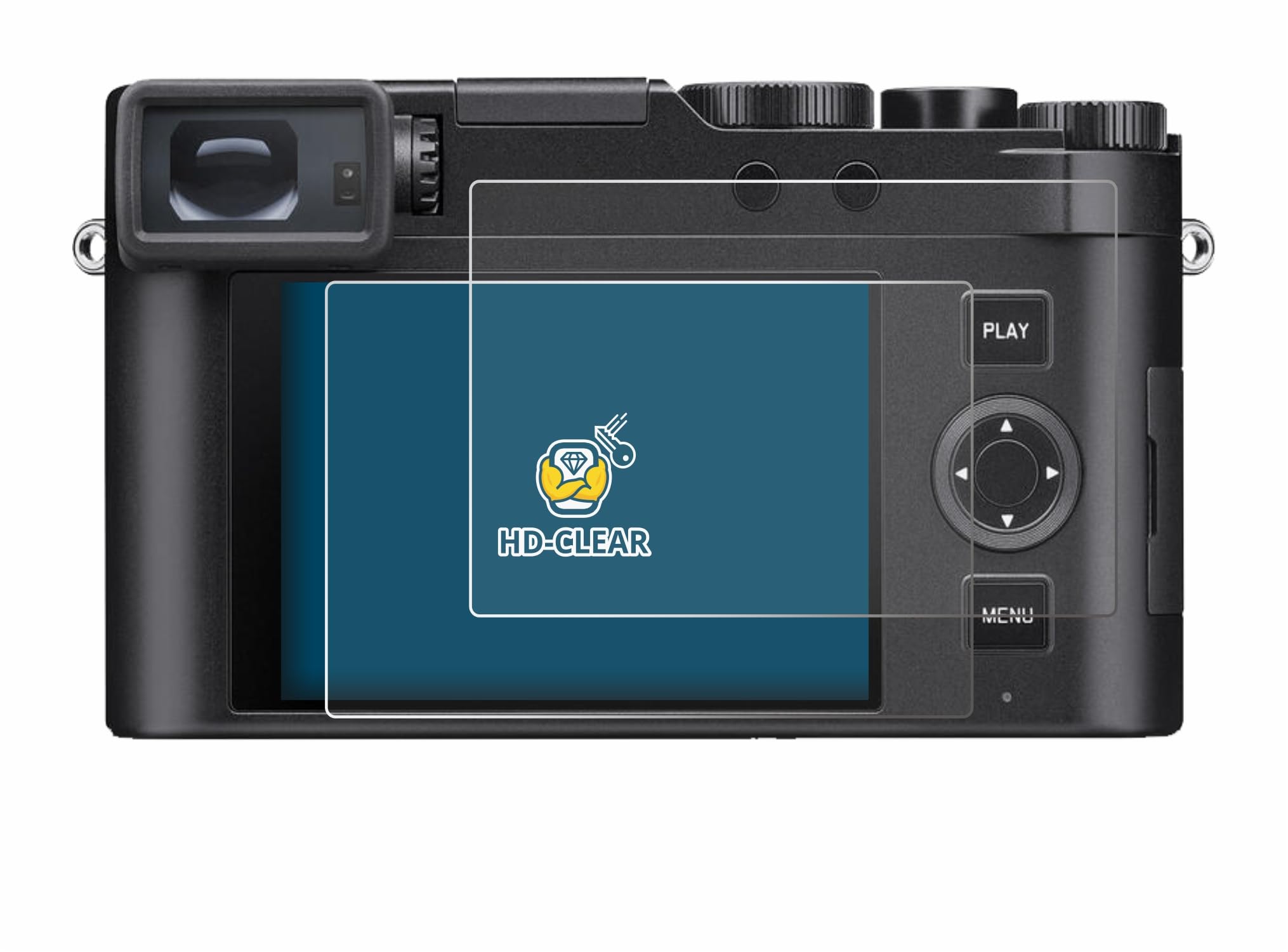 BROTECT Matte Schutzfolie Für Panasonic Lumix DMC-GF5 – 2 Stück, Entspiegelt & Kratzfest