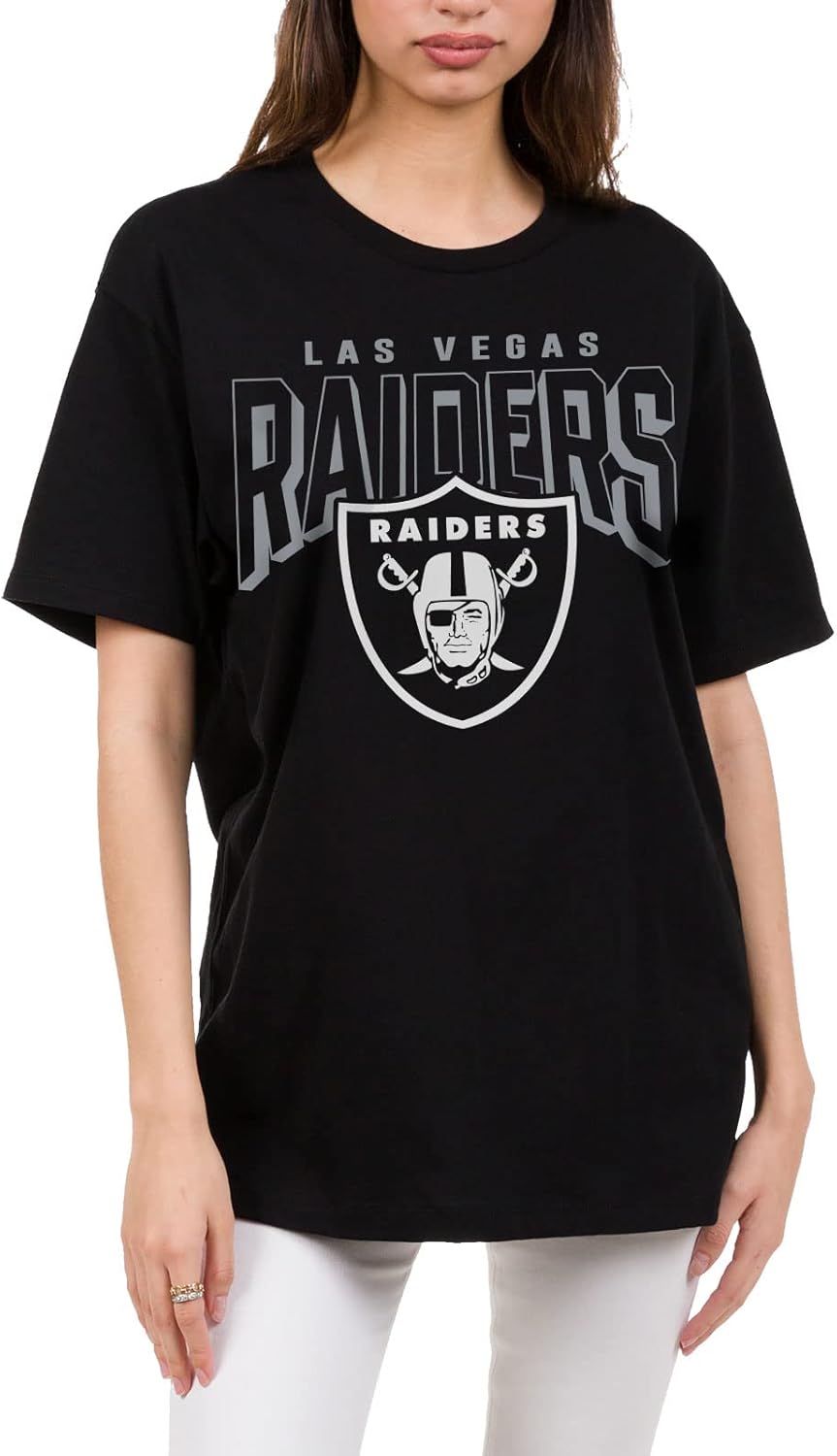 Junk Food Clothing x NFL - Bold Logo - Short Sleeve Fan Shirt for Men and Women - Officially Licensed NFL Apparel - Image 2