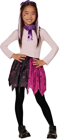 InSpirit Designs Monster High Kids Draculaura Costume Kit | Officially licensed | Monster High |Girls Monster High Costume