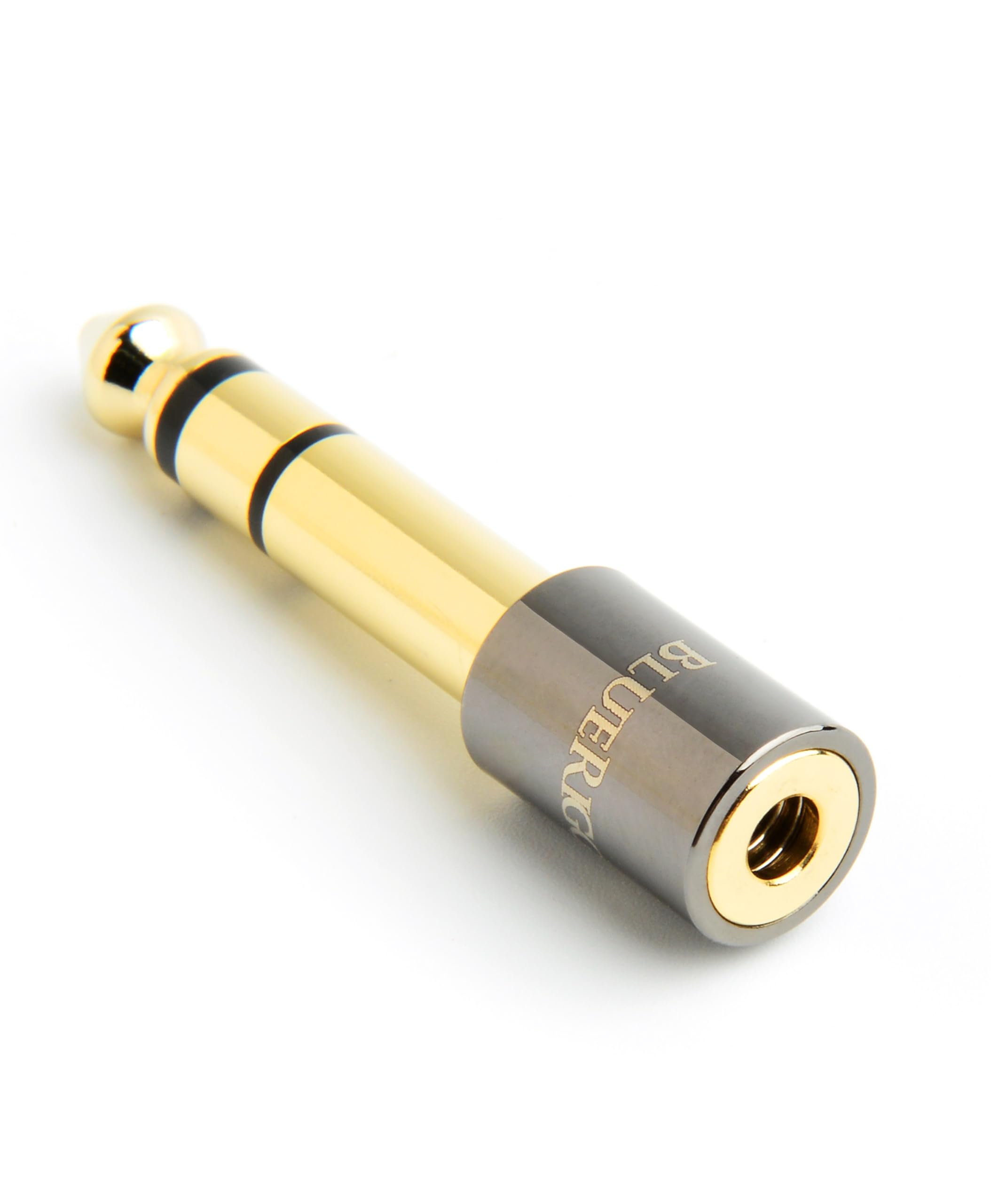 BlueRigger 6.35mm 1/4" Male to 3.5mm 1/8" Female, Stereo Audio Adapter for Cellphone, Amplifiers, Guitar, Speaker