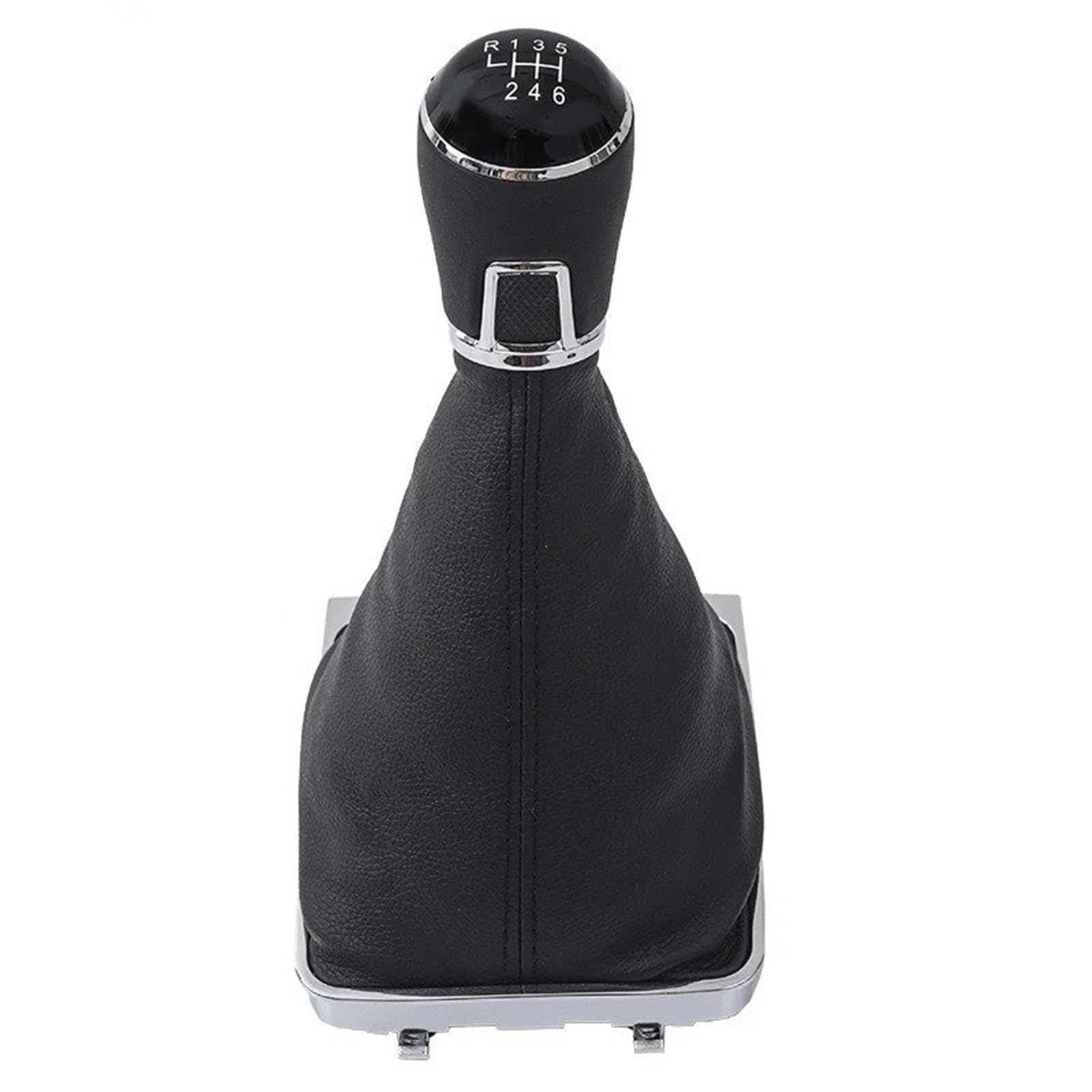 Dajmsuy 6Speed For Vw For Passat B7 2011-2015 5/6 Speed Manual Gear Shift Knob With Leather Boot Replacement Interior Car Gear Shift(6Speed)