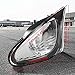 Clear Corner Signal Light,1 Pair Turn Signal Corner Light Lamp Lens Replacement For BMW E46 3-Series 4DR 2002-2005 Sedan Clear Corner Parking Marker Light Lens