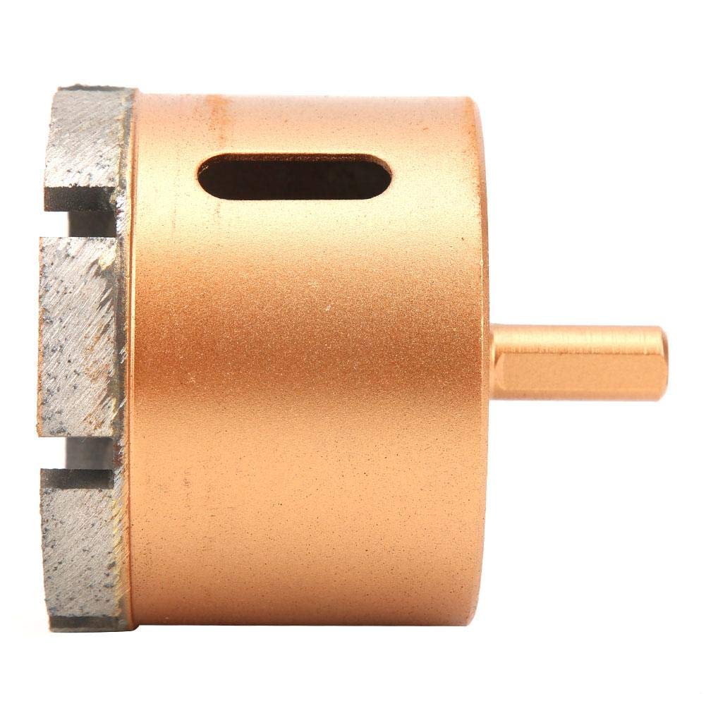 Wiertła diamentowe, trzpień trójkątny 65-75mm otwornice z wydrążonym rdzeniem do wiercenia w płytkach, betonie, cegle, szkle, marmurze i ceramice (70mm)