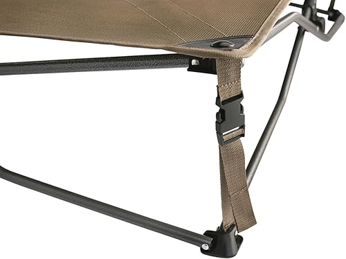 Miniatura 5 de Guide Gear Cama con marco de cama elevado, sofá elevado para mascotas al aire libre, cuna, malla Dura marrón