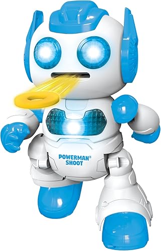 Vista 26 de LEXiBOOK - Robot de juguete interactivo Powerman Master que lee en la mente juguete para niños bailando reproduce música Animal Quiz STEM