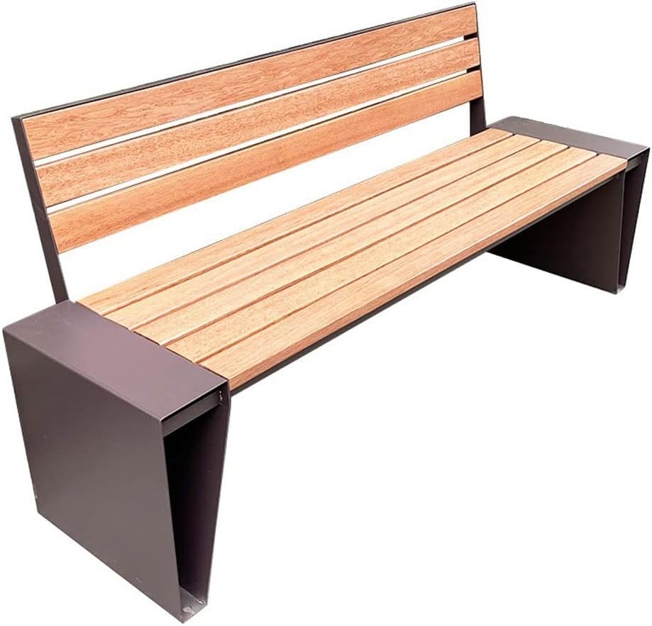 Patio Furniture Bench Park Chair Outdoor Stainless Steel Park Leisure Chair Outdoor Wrought Iron Seat Beach Chair Shopping Mall Rest Bench Outdoor Bench