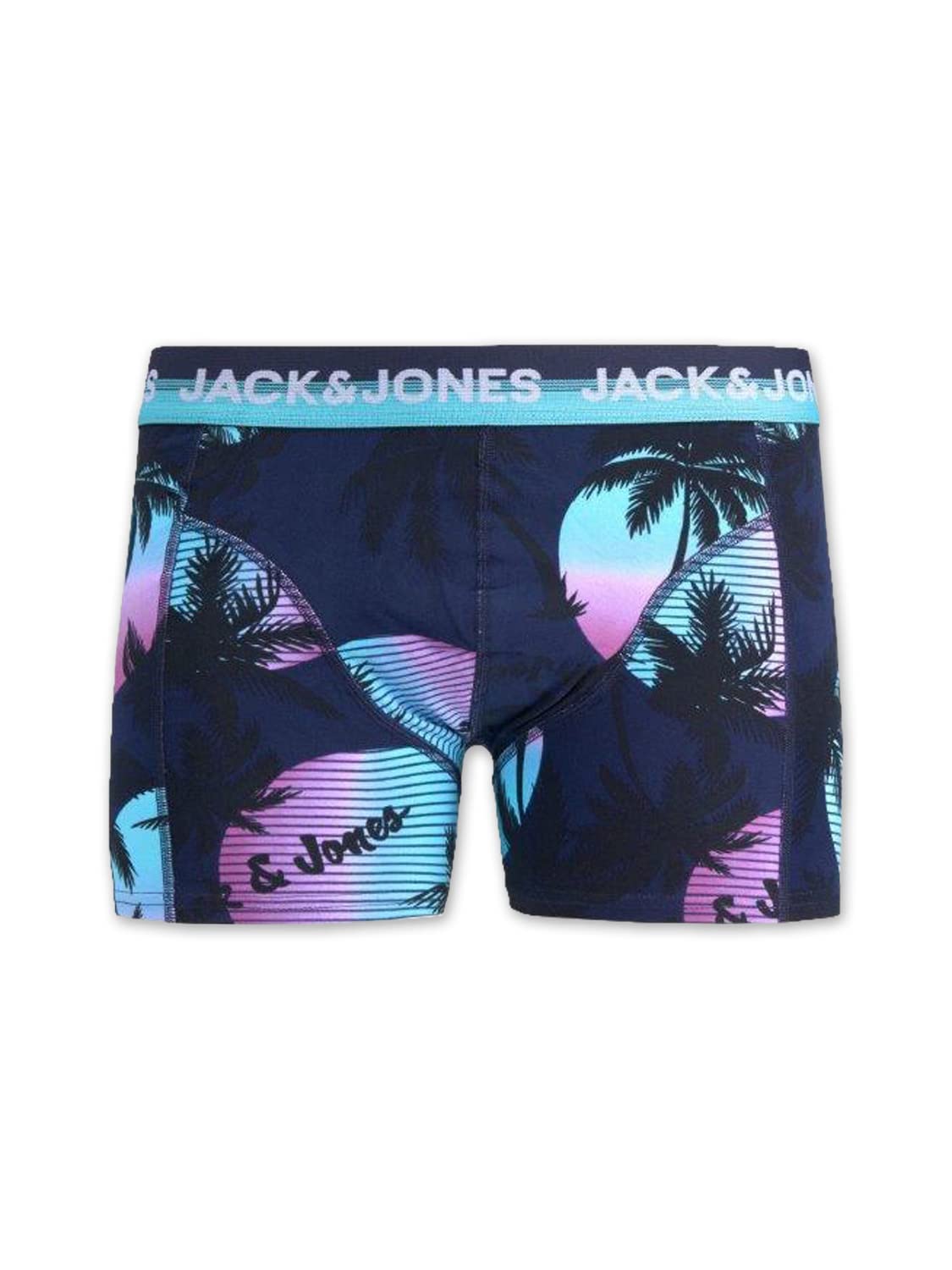 JACK & JONES Herren Unterhosen 5er Set Pack Männer Boxershorts Weiss schwarz blau grau Trunks 12204864