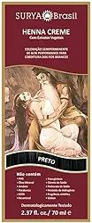 SURYA BRASIL Tintura Creme Henna Surya Preto 70Ml