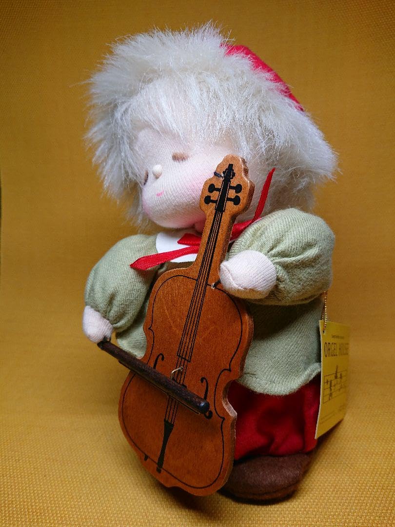 【新品正規品】セキグチオルゴール館✨️テディベア首振りオルゴール ビンテージ Bear/ベア/クマ・Plush・レトロぬいぐるみ・オルゴール付き・高