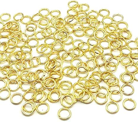 Amazon Beauty Player 丸カン 5mm 約0個入り ゴールド メガネチェーン マスクチェーン グラスチェーン ジャンプリング マルカン リング 金具セット 基礎パーツ ジュエリー Diy用 手芸用品 クラフト用品 アクセサリーパーツ ハンドメイド 手作り ブレスレット