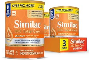 Happy Baby Formula Sensitive 34.9oz Triple Pack
