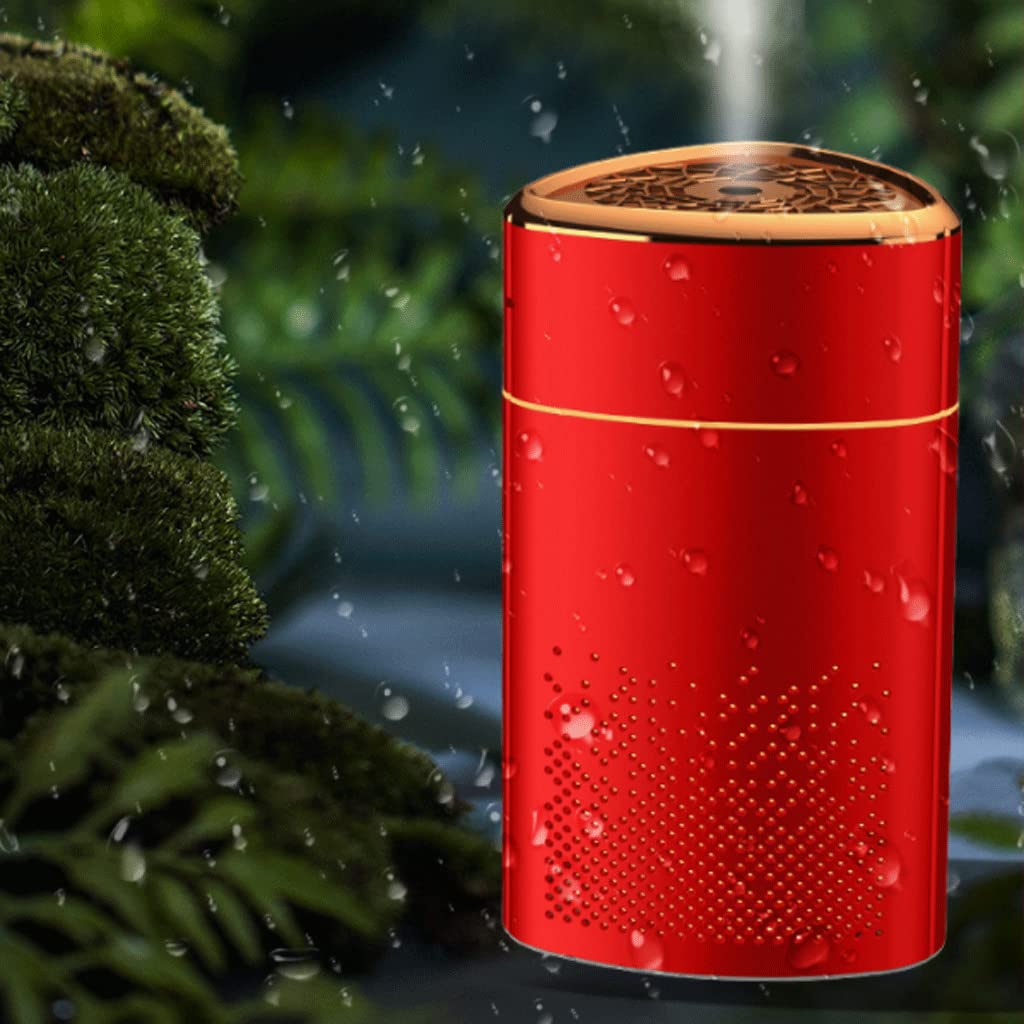 Ulepszony Super Sound-off etherische olie-diffuser, luchtbevochtiger met watertekort Stroomuitval, 7 kleuren sfeerverlichting, feestelijk cadeau Zrelaksować się