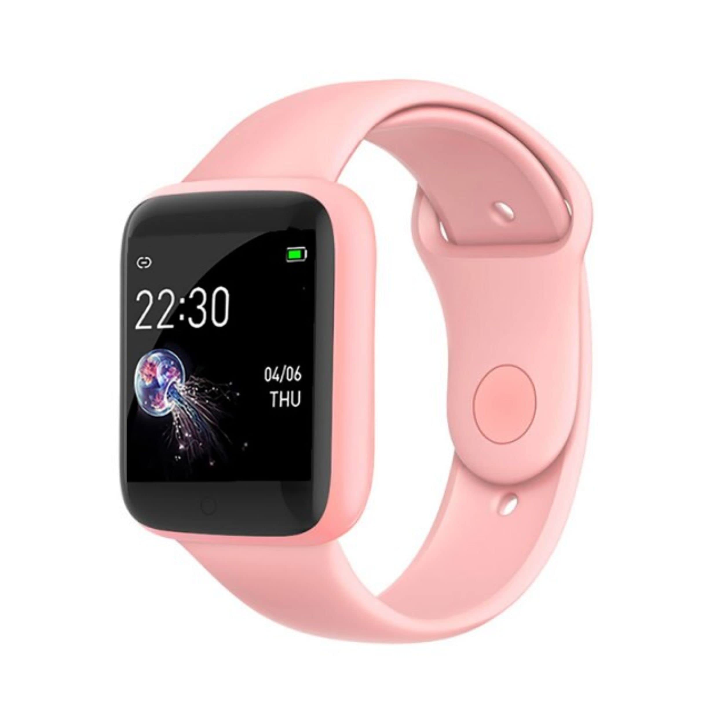 TechKing Pro 7 (Now 12 Years Warranty) Waterproof JB20 Smart Watch 1.3 Full Touch Smartwatch with 24x7 Dynamic Heart Rate Blood Pressure Smartwatch for Women/Men/Girls/Boys-Rosegold (B0BBSPZ3M5) Amazon Price History, Amazon Price Tracker