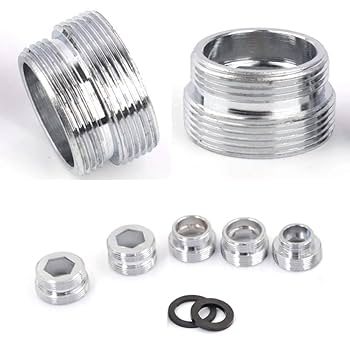 Amazon | 蛇口アダプター、M22おねじ転写M24おねじ、バスルーム