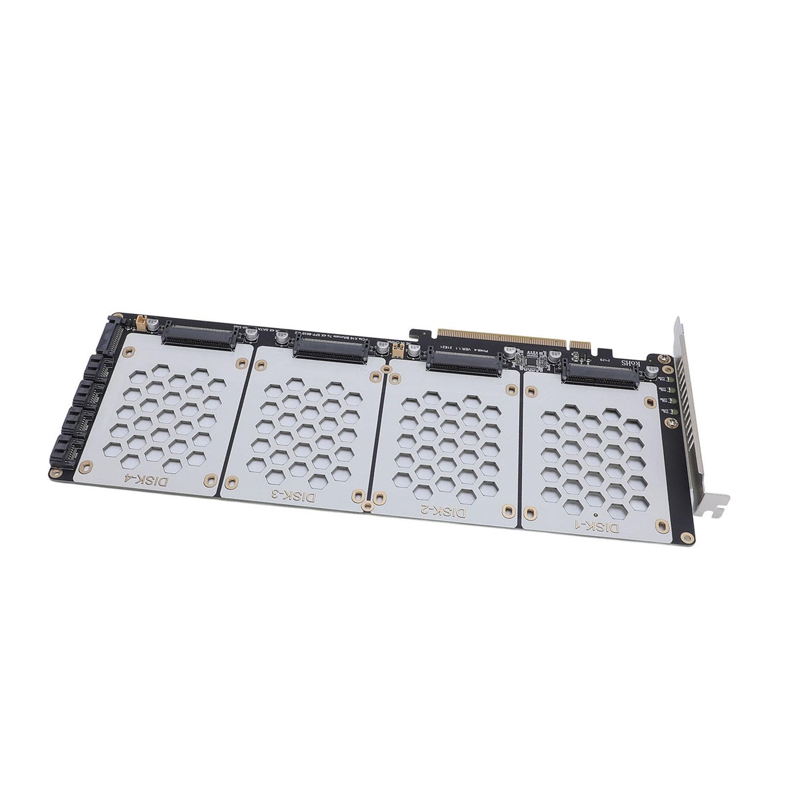 U.2 NVME do PCIE 4.0 Adapter, Obsługuje U.2 NVME lub 2,5 -calowe Dyski Twarde, Komponenty Wewnętrzne z Dyskiem Twardym